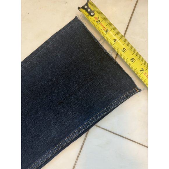 ZARA Women’s High Rise Straight Leg Ankle Jeans Raw Hem Dark Wash Size 2 - Picture 9 of 9
